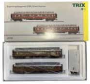 A boxed Trix H0 gauge Orient Express Train Set, number 24794