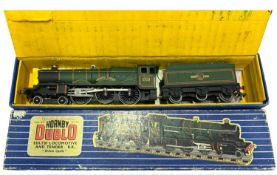 A boxed Hornby Dublo 00 gauge 4-6-0 Bristol Castle locomotive and tender in green livery, number