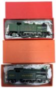 A pair of Hornby Dublo 00 gauge locomotives in orange boxes, to include: LNER 9596 and Southern 2594