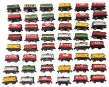 A collection of various Hornby Dublo 00 gauge tankers