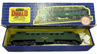 A boxed Hornby Dublo 00 gauge Co-Co Diesel-Electric locomotive, in green livery
