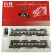 A boxed Rivarossi H0 gauge Pullman Cote d'Azure set, number HR4077
