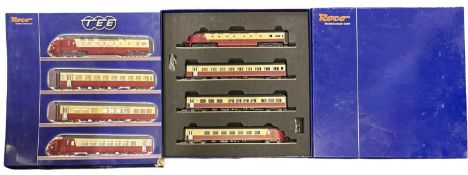 A boxed Roco HO Gauge 63122 NS DE TEE Four Car Set