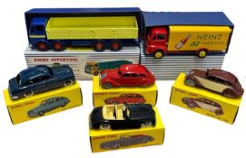 A collection of boxed reproduction Dinky Toys, to include: 934 Leyland Octopus, 920 Guy Heinz Van,