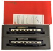 A boxed Rivarossi H0 gauge Pullman Cote d'Azure set, number 3555