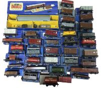 A collection of boxed Hornby Dublo 00 gauge rolling stock, to inclue tankers, vans, TPO Mail set