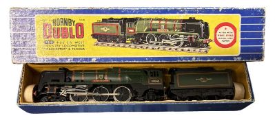 A boxed Hornby Dublo 00 gauge 4-6-2 SR West Country locomotive and tender, Dorchester #34042.