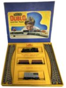 A boxed Hornby Dublo 00 gauge G16 0-6-2 Tank Goods Train set (unchecked for completeness)