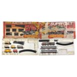 A pair of incomplete Hornby 00 gauge train sets, to include: - R583 Industrial Freight - Intercity