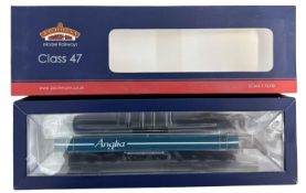 A boxed Bachmann 00 gauge 32-817SD Class 47 47714 Anglia Blue, Regional Exclusive