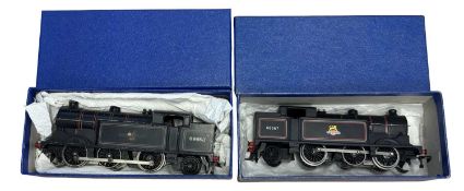 A pair of Hornby 00 gauge locomotives in blue boxes, to include: BR 69550 and BR 69567 (2)