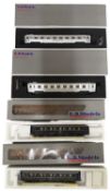 Four boxed L S Models (Modern Gala) to include Le Mistral coaches and two CIWL coaches