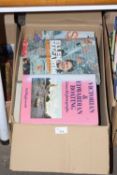 Boxed quantity of various sailing and other books