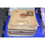Quantity of various 78 records