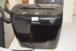 Fellowes shredder