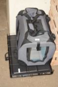 A dog cage and pet carrier