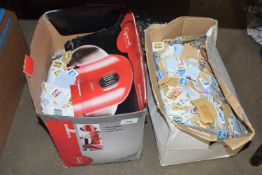 Two boxes of various stamps
