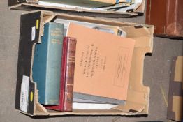 Box of assorted vintage books