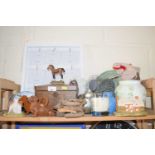 Tea caddy and various other clearance sundries