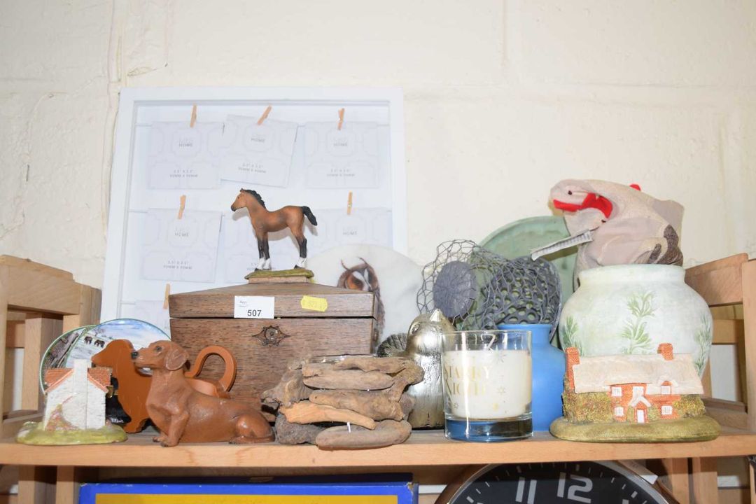 Tea caddy and various other clearance sundries