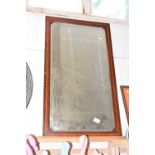 Inlaid and crossbanded decorative mirror