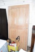 Vintage pine door