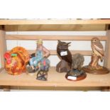 Quantity of various modern decorative figurines