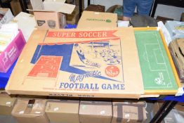 Boxed Super Soccer football game