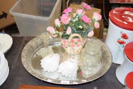 Collection of various items including shells