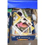 Box containing a quantity of vintage smallholding and other interest magazines
