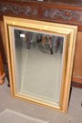 Gilt framed wall mirror