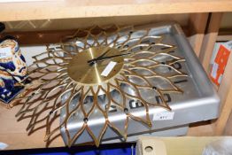 Three various modern clocks