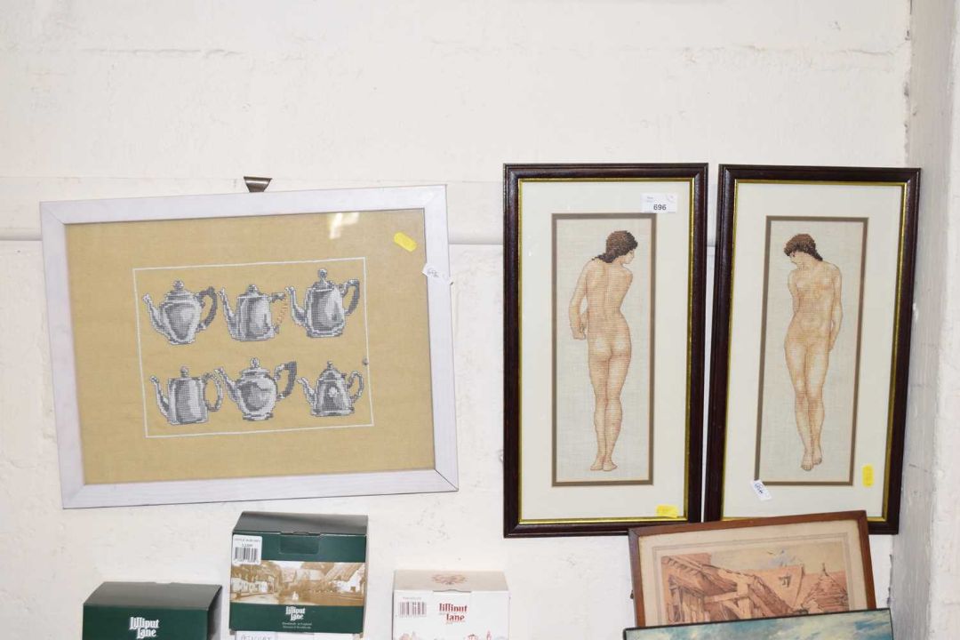 Three various framed prints