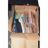 Box containing a quantity of various vintage books