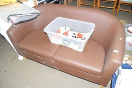Small two seater sofa