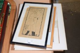 Quantity of various framed prints