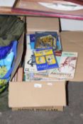 Box containing a quantity of various books including some mid 20th Century etc