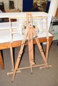 Needlework stand and easel