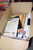Box containing a quantity of various hardback books