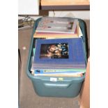 Box containing various exhibition and auction catalogues