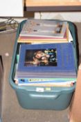 Box containing various exhibition and auction catalogues