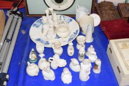 Quantity of various crested ware etc