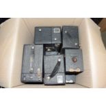 Box of various box cameras