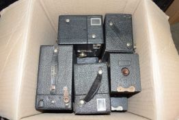 Box of various box cameras