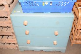 Small painted chest of drawers