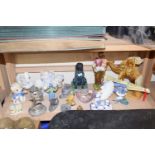 Quantity of assorted figures etc