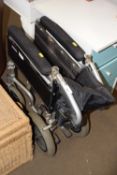 Folding wheelchair