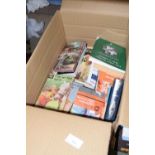 Box containing various Ladybird and other books