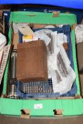 Box containing a quantity of various sundries