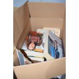 One box of various paperback novels